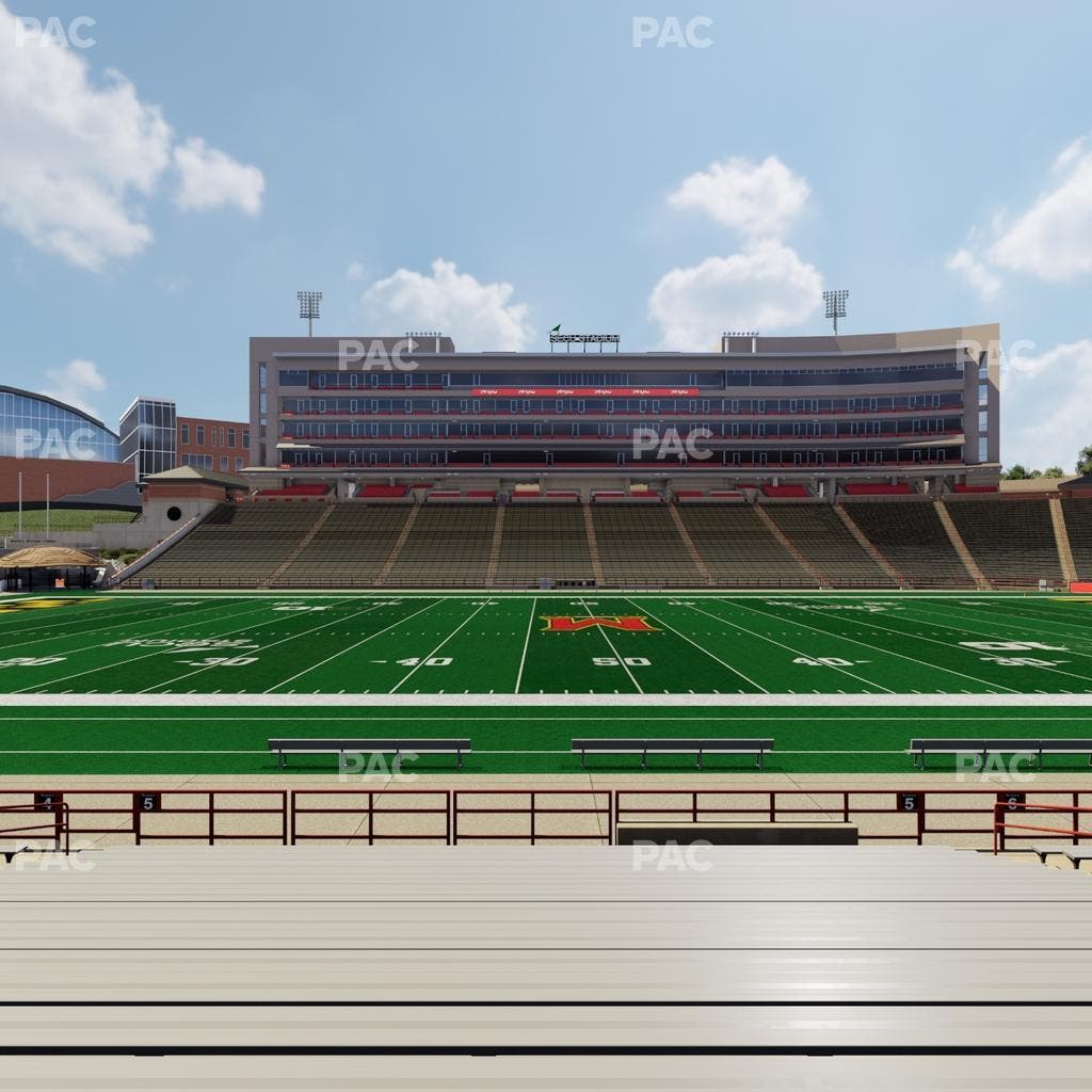 SECU Stadium - Section 5 Seat View