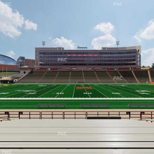 SECU Stadium - Section 5 Seat View