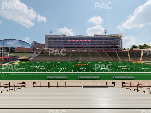 SECU Stadium - Section 5 Seat View