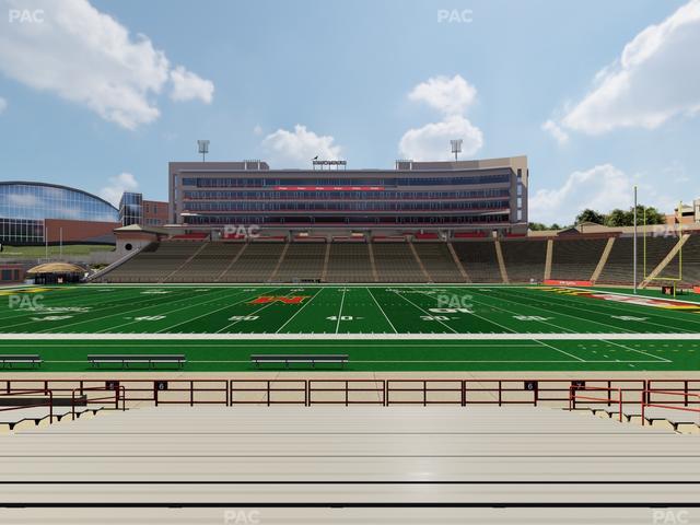 SECU Stadium - Section 6 Seat View