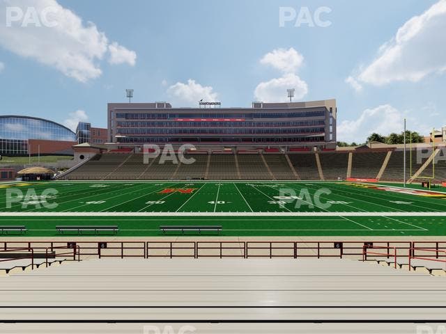SECU Stadium - Section 6 Seat View
