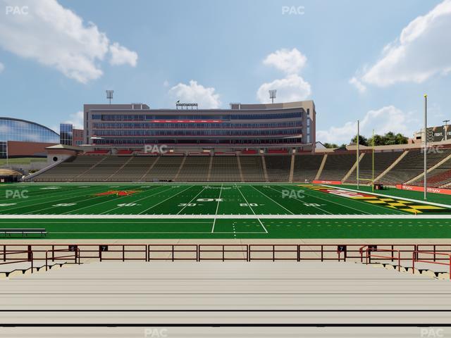 SECU Stadium - Section 7 Seat View