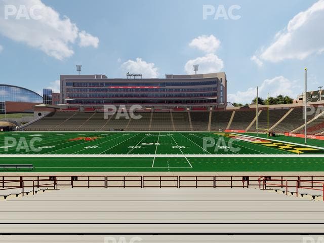 SECU Stadium - Section 7 Seat View