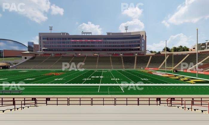 SECU Stadium - Section 7 Seat View