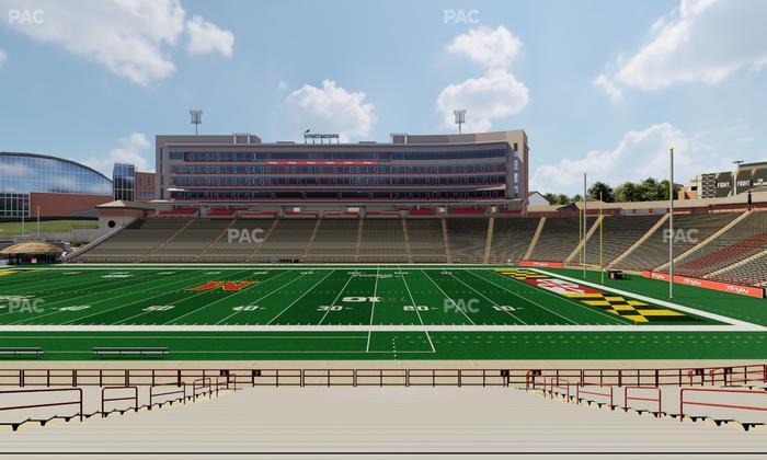 SECU Stadium - Section 7 Seat View