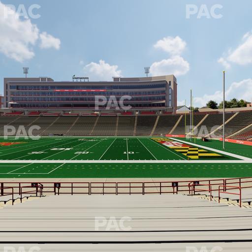 SECU Stadium - Section 8 Seat View