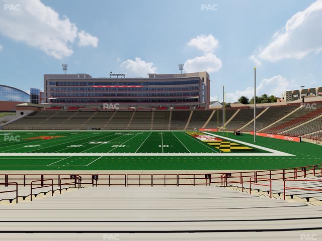 SECU Stadium - Section 8 Seat View