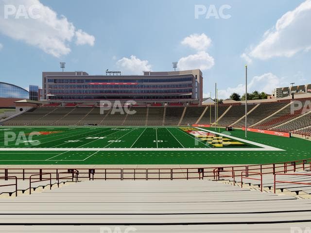 SECU Stadium - Section 8 Seat View
