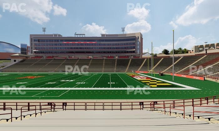 SECU Stadium - Section 8 Seat View