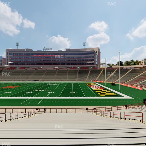 SECU Stadium - Section 8 Seat View