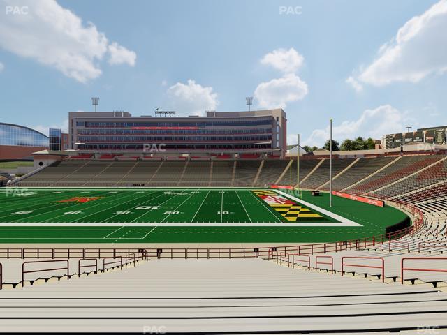 SECU Stadium - Section 8 Seat View