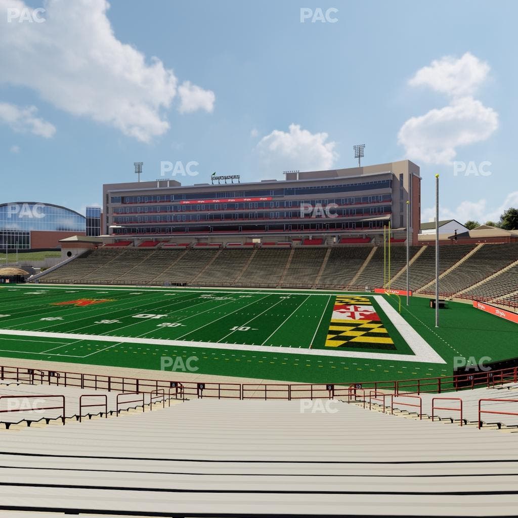SECU Stadium - Section 9 Seat View
