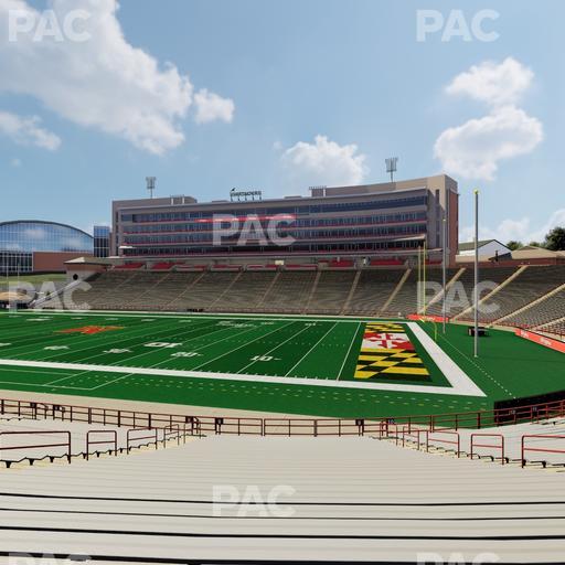 SECU Stadium - Section 9 Seat View