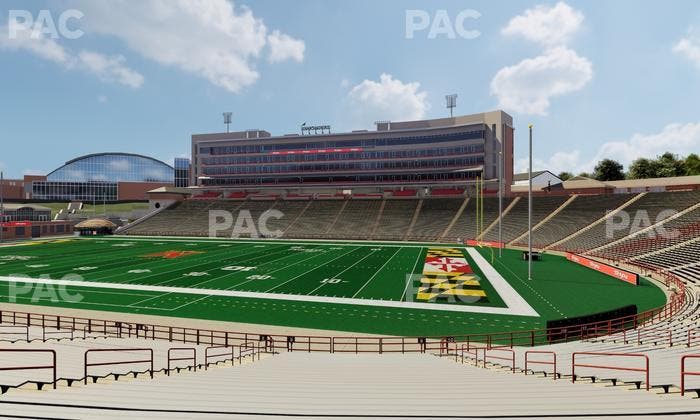 SECU Stadium - Section 9 Seat View