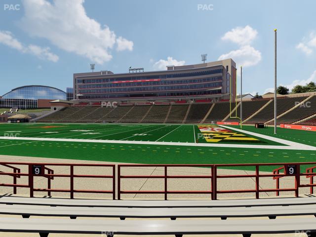 SECU Stadium - Section 9 Seat View
