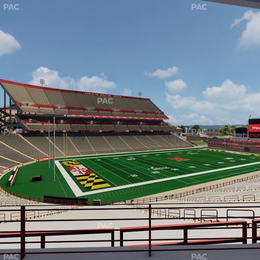 SECU Stadium - Section Mezzanine 20 Seat View