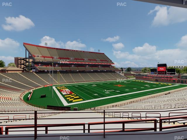 SECU Stadium - Section Mezzanine 20 Seat View