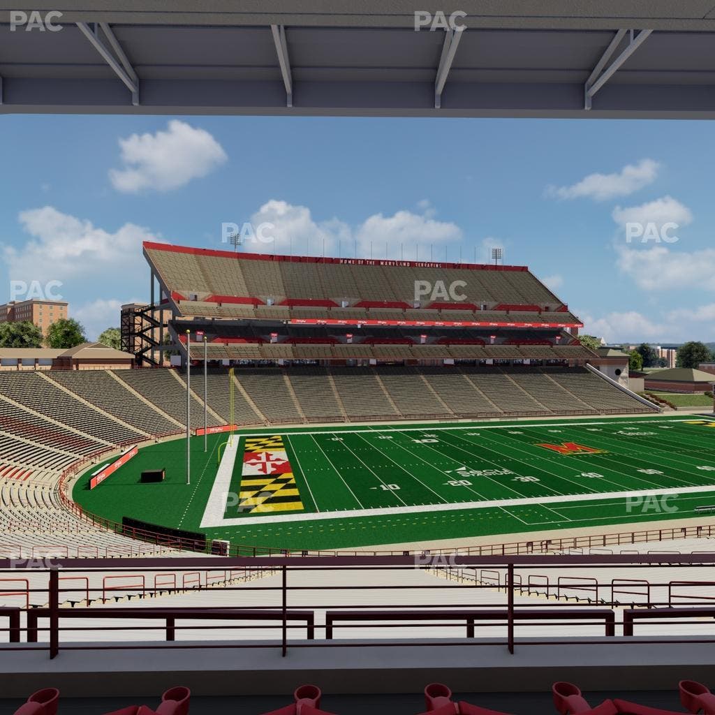 SECU Stadium - Section Mezzanine 21 Seat View