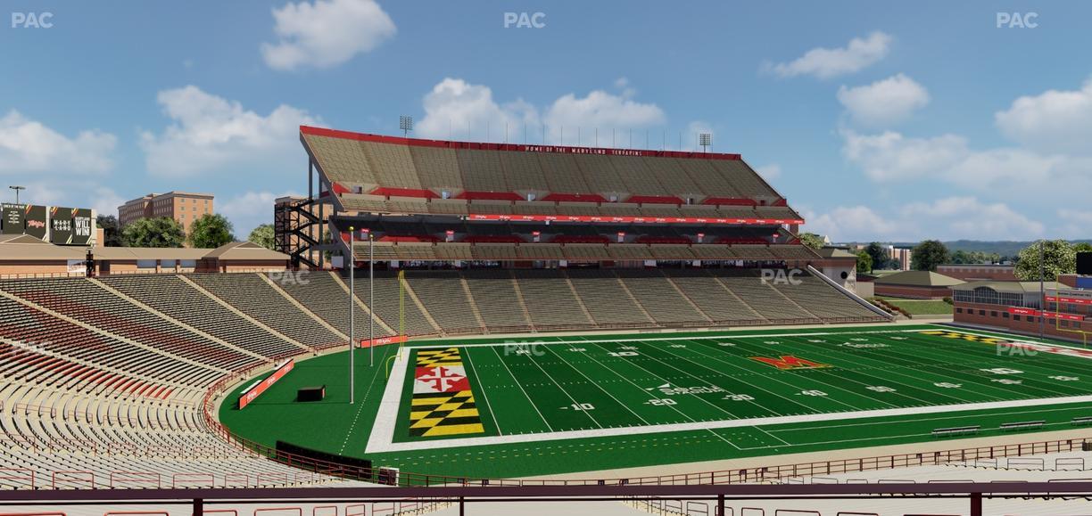 SECU Stadium - Section Mezzanine 21 Seat View
