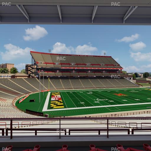 SECU Stadium - Section Mezzanine 21 Seat View