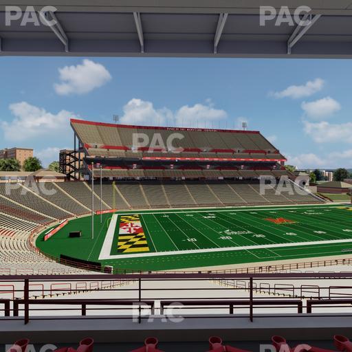 SECU Stadium - Section Mezzanine 21 Seat View