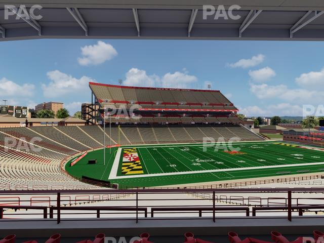 SECU Stadium - Section Mezzanine 21 Seat View