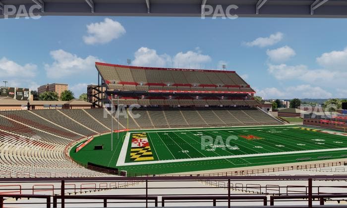 SECU Stadium - Section Mezzanine 21 Seat View