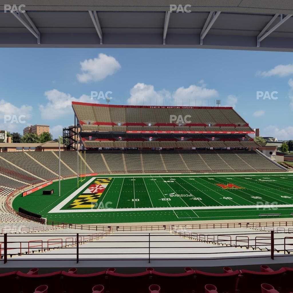 SECU Stadium - Section Mezzanine 22 Seat View