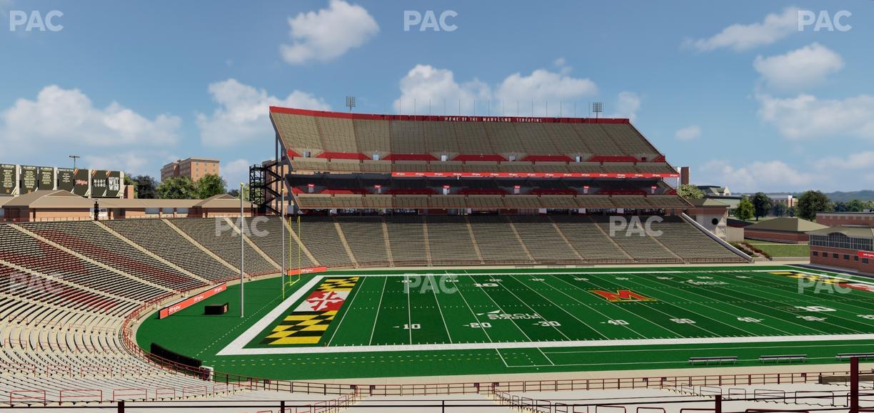 SECU Stadium - Section Mezzanine 22 Seat View