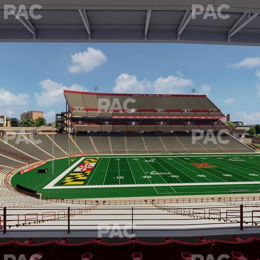 SECU Stadium - Section Mezzanine 22 Seat View