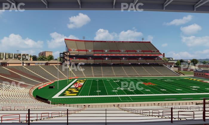 SECU Stadium - Section Mezzanine 22 Seat View