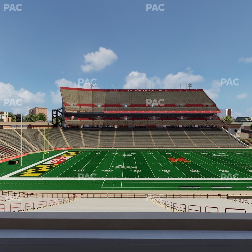 SECU Stadium - Section Mezzanine 23 Seat View