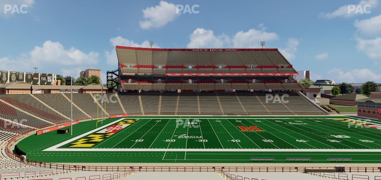 SECU Stadium - Section Mezzanine 23 Seat View