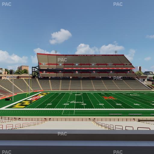 SECU Stadium - Section Mezzanine 23 Seat View