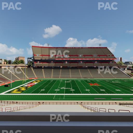 SECU Stadium - Section Mezzanine 23 Seat View