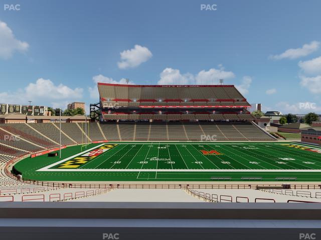 SECU Stadium - Section Mezzanine 23 Seat View