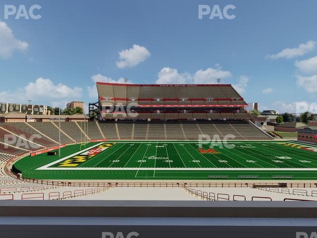 SECU Stadium - Section Mezzanine 23 Seat View