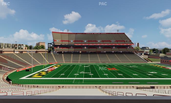 SECU Stadium - Section Mezzanine 23 Seat View