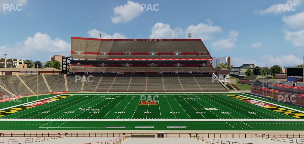 SECU Stadium - Section Mezzanine 25 Seat View