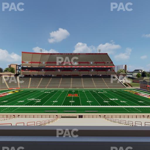 SECU Stadium - Section Mezzanine 25 Seat View