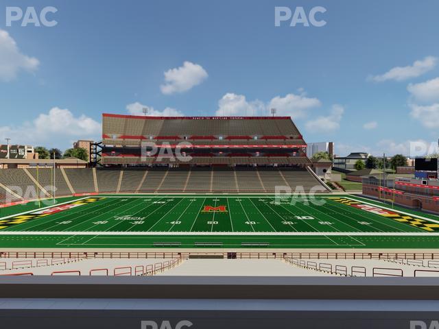 SECU Stadium - Section Mezzanine 25 Seat View