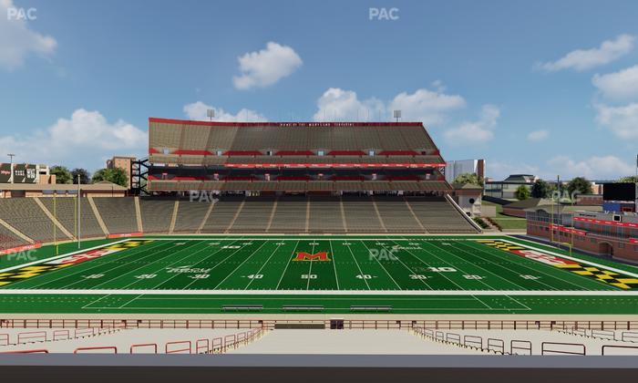 SECU Stadium - Section Mezzanine 25 Seat View