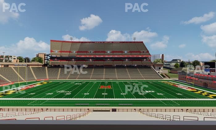 SECU Stadium - Section Mezzanine 25 Seat View