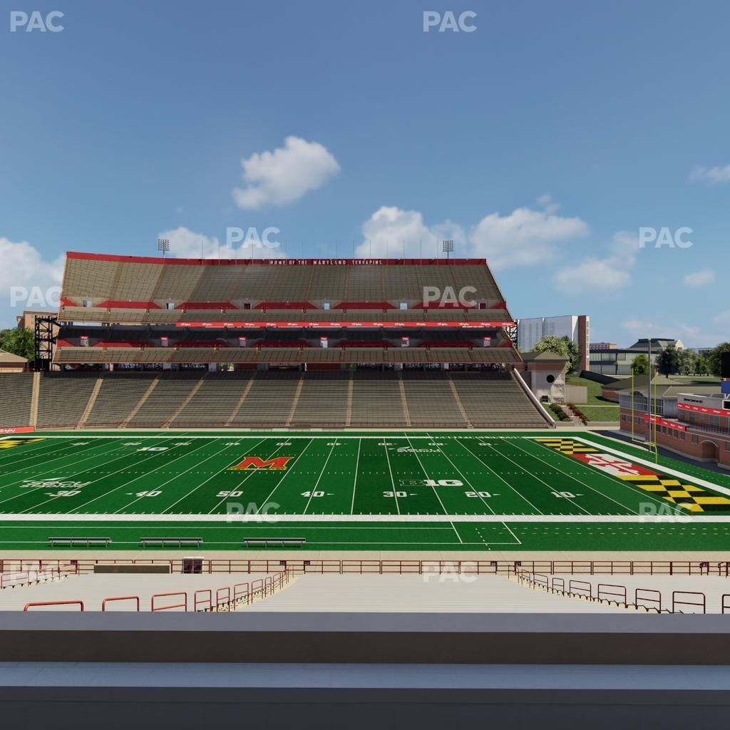 SECU Stadium - Section Mezzanine 26 Seat View