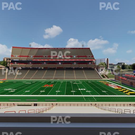 SECU Stadium - Section Mezzanine 26 Seat View