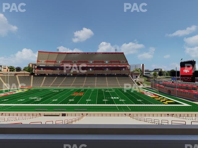 SECU Stadium - Section Mezzanine 26 Seat View