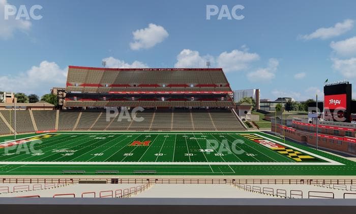 SECU Stadium - Section Mezzanine 26 Seat View
