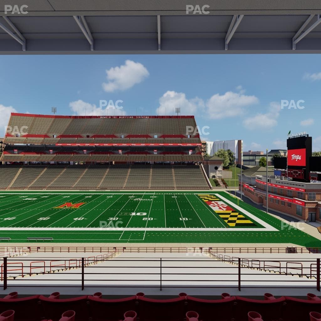 SECU Stadium - Section Mezzanine 27 Seat View