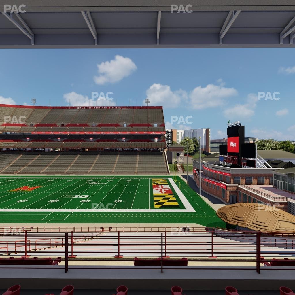 SECU Stadium - Section Mezzanine 28 Seat View