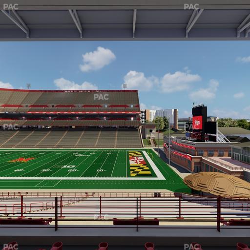 SECU Stadium - Section Mezzanine 28 Seat View